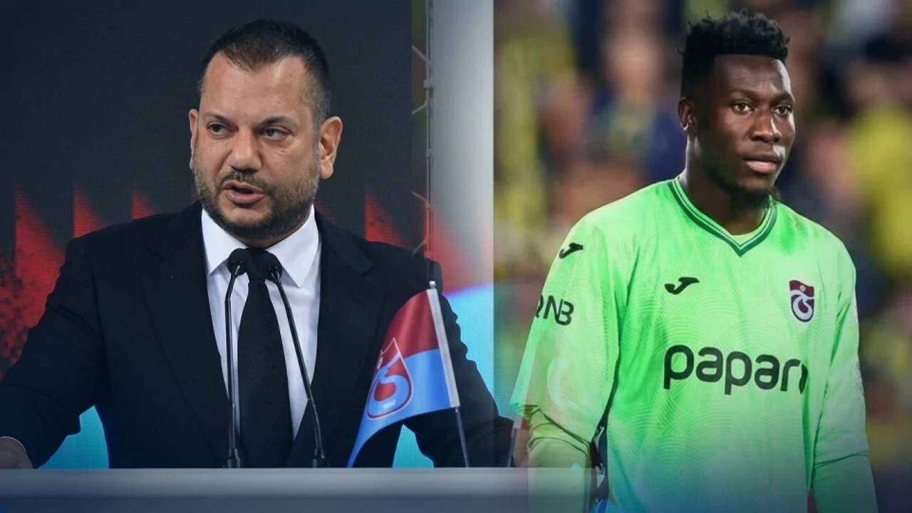 Trabzonspor'da Andre Onana operasyonu: Ertuğrul Doğan resmen devrede, hiç düşünmeden imzalatacak! 1